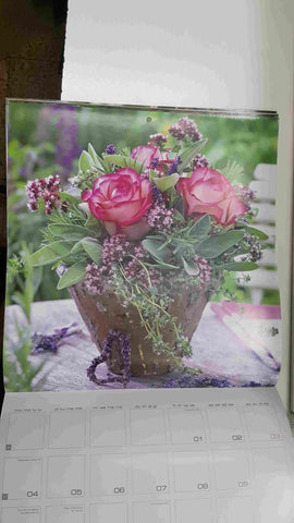 Calendario / Kalender / Calendrier / Calendar: 2011 : Lovely Roses (Rosas) - lamina 07