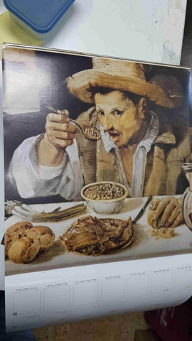 Calendario / Kalender / Calendrier / Calendar: 2011 : Italian art (arte italiano) - lamina 10