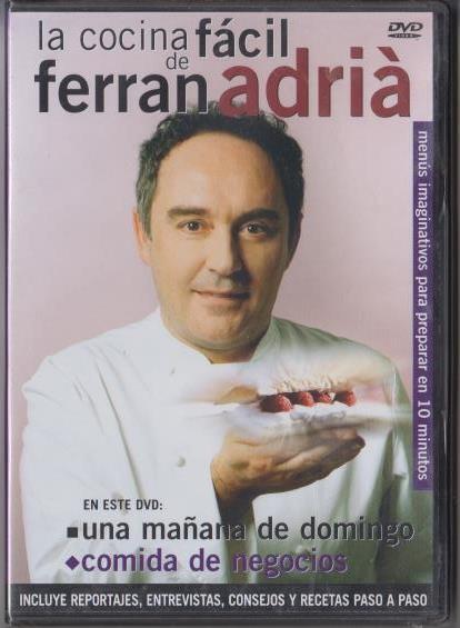 DVD: La cocina facil de Ferran Adria: Una mañana de domingo / Cocina de negocios (Precintado)