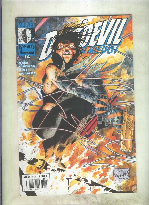 Marvel Knights: Daredevil el hombre sin miedo numero 14