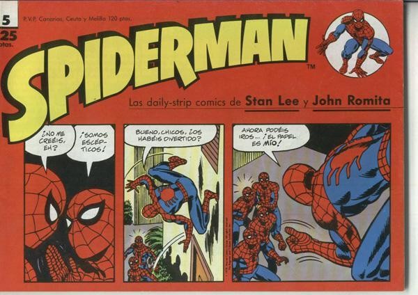 Planeta: Spiderman tiras de prensa numero 05