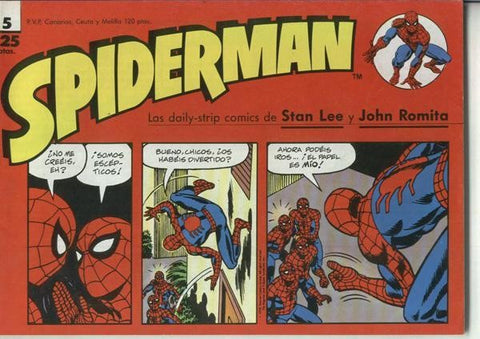 Planeta: Spiderman tiras de prensa numero 05