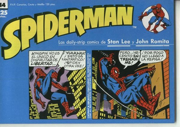 Planeta: Spiderman tiras de prensa numero 14: Ser o no ser