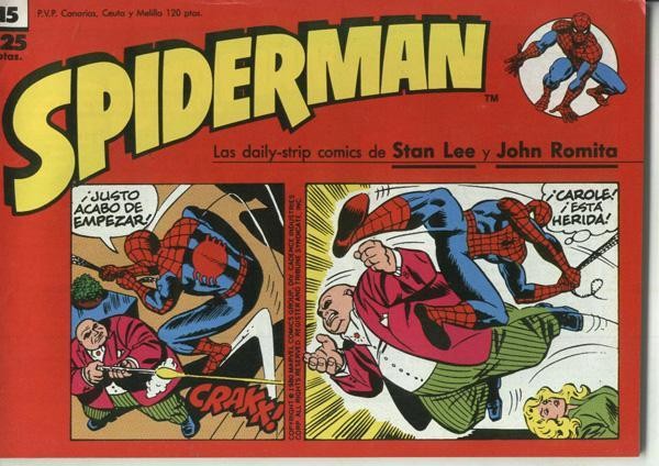 Planeta: Spiderman tiras de prensa numero 15: El regreso de Kingpin