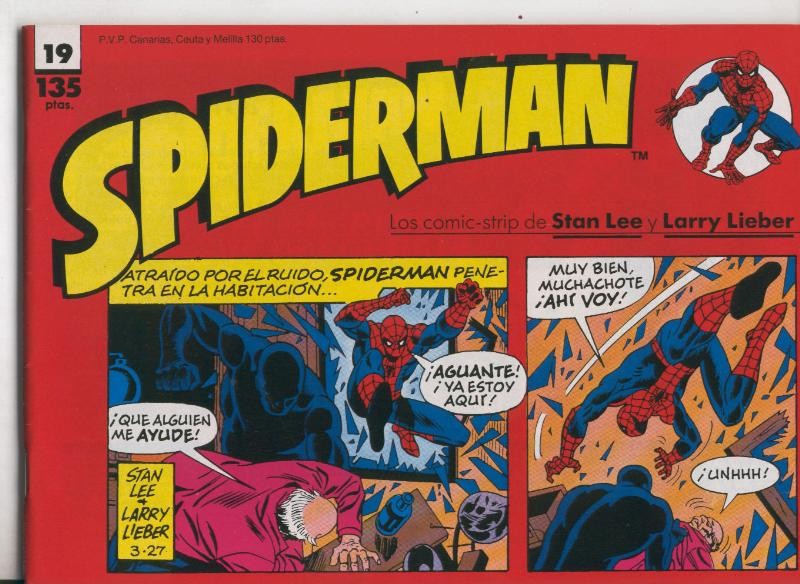 Planeta: Spiderman tiras de prensa numero 19: El regreso de Octopus