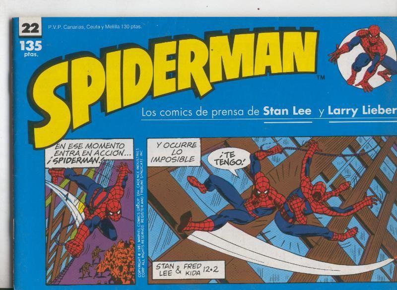 Planeta: Spiderman tiras de prensa numero 22: El terrorista