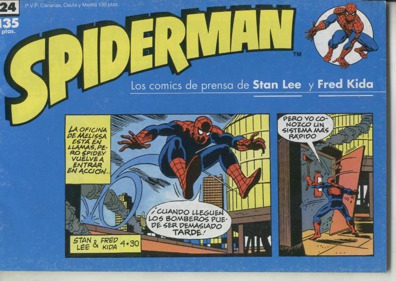 Planeta: Spiderman tiras de prensa numero 24: la amenaza de Latveria