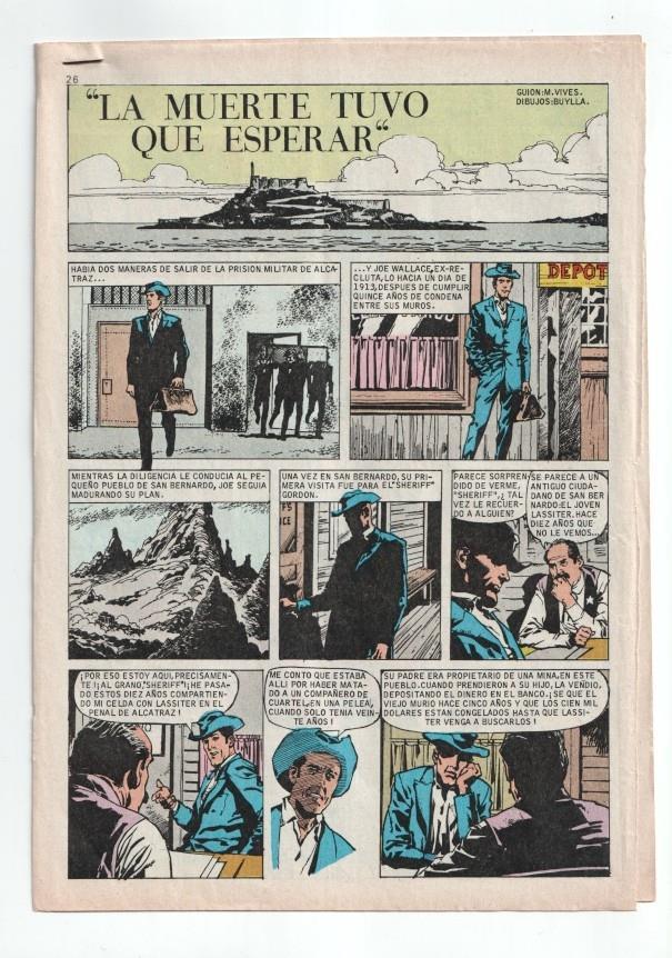 La muerte tuvo que esperar (Buylla, 8 paginas)