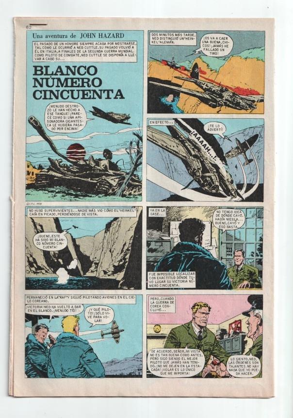 John Hazard: Blanco numero cincuenta (16 paginas)
