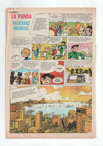 La panda: vacaciones moviditas (Segura, 7 paginas)
