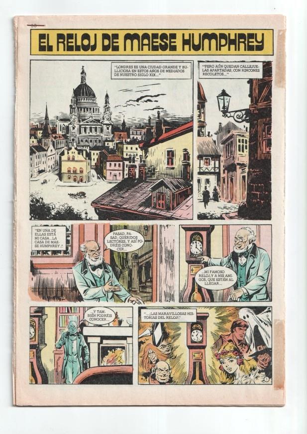 El reloj de Maese Humphrey  (Tomas Porto, 30 paginas)