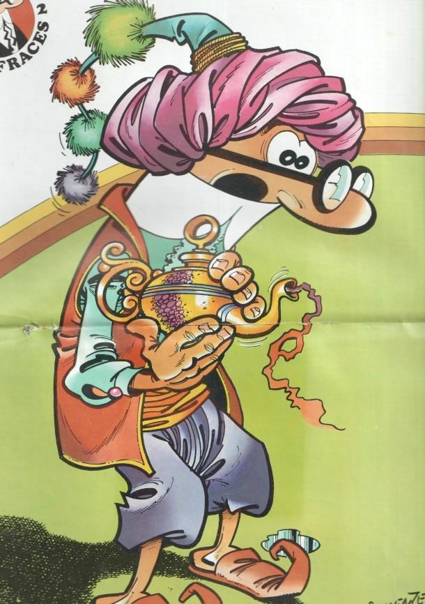Poster Mis Mejores Disfraces: Mortadelo de Aladino con la lampara