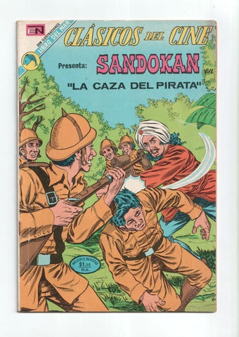 Novaro: Clasicos del Cine: Sandokan : la caza del pirata
