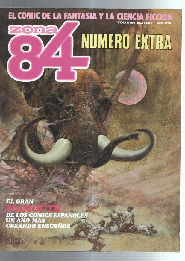 Toutain: Zona 84 almanaque 1987: Zhira de Monzho de  Joan Boix