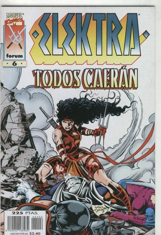 Planeta: Elektra volumen 1 numero 06: Todos caeran