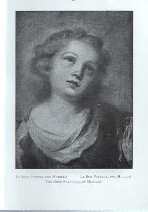 Lamina de la casa del Greco: El buen pastor por Murillo y Portada del callejon