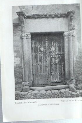 Lamina de la casa del Greco: El buen pastor por Murillo y Portada del callejon