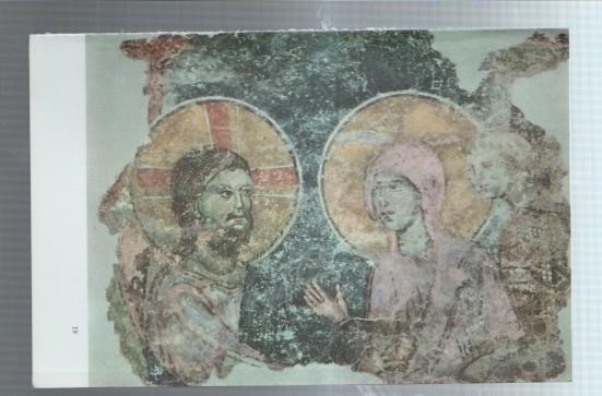 Lamina frescos yugoeslavos medievales numerada 07: Bogorodica Ljeviska