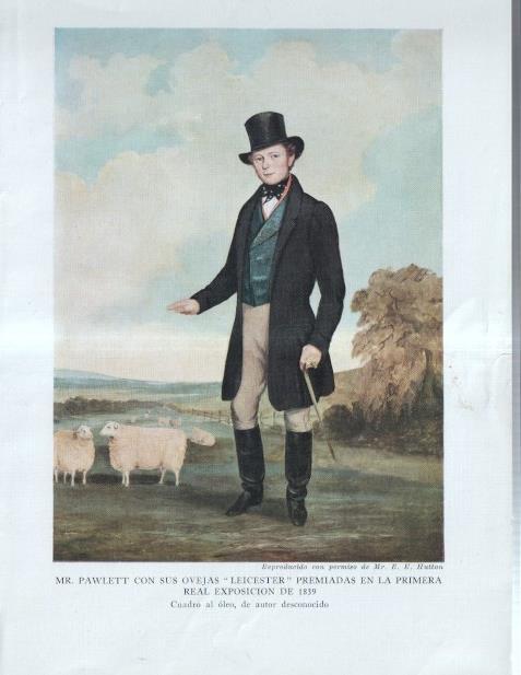 La Agricultura Inglesa: Lamina numerada 13: Mr. Pawlett, Los campos en la recoleccion