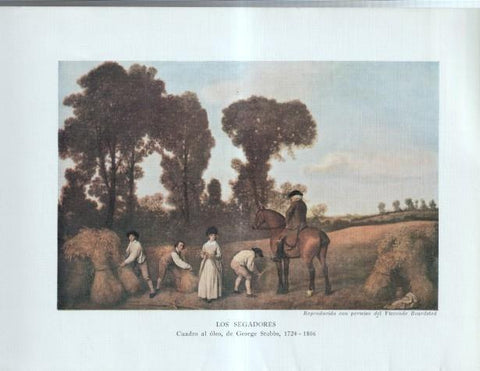 La Agricultura Inglesa: Lamina numerada 15: Los segadores, La recogida del heno