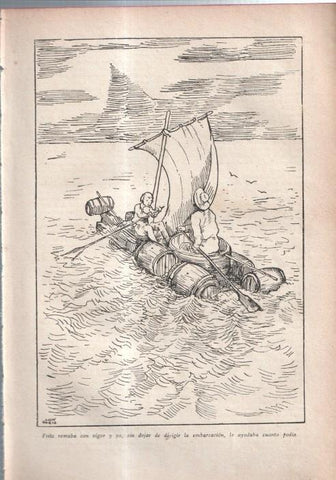 El Robinson Suizo (ilustracion de Longoria): Lamina numerada 19