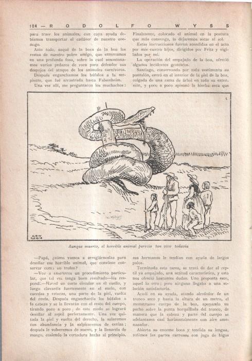 El Robinson Suizo (ilustracion de Longoria): Lamina numerada 27
