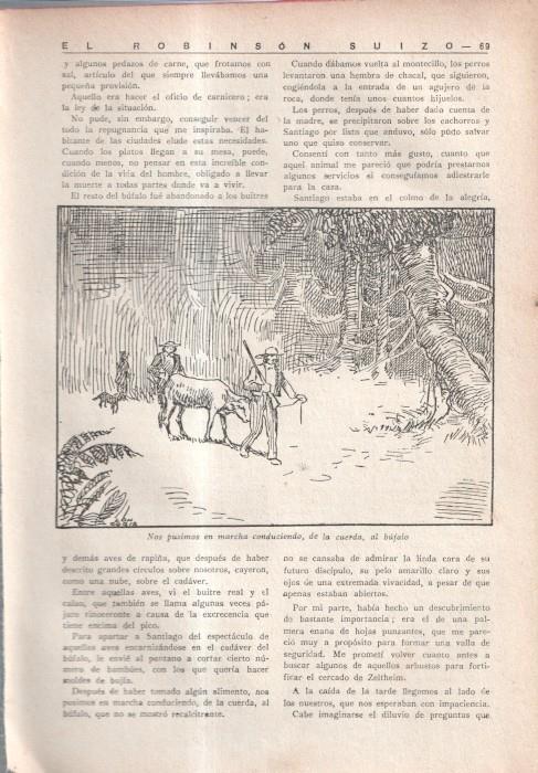 El Robinson Suizo (ilustracion de Longoria): Lamina numerada 29