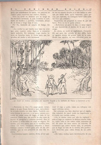 El Robinson Suizo (ilustracion de Longoria): Lamina numerada 33
