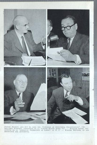Los Estados Unidos: Lamina numerada 44: Lewis del sindicato carbon y diversos presidentes compañias 