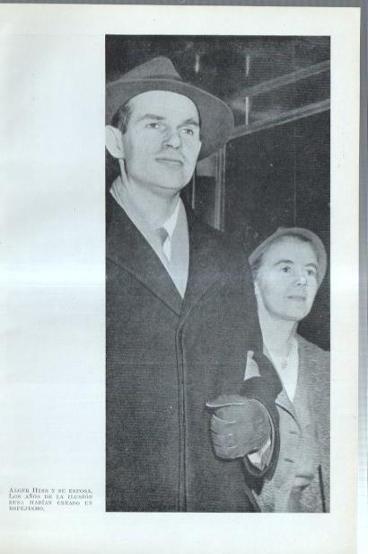 Los Estados Unidos: Lamina numerada 45: Alger Hiss y Dean Acheson