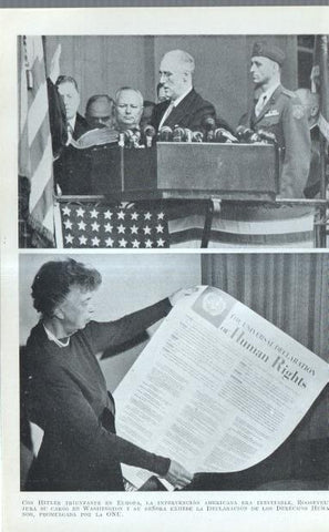 Los Estados Unidos: Lamina numerada 46: Pearl Harbor y Roosevelt