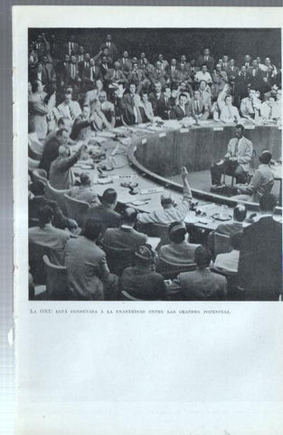 Los Estados Unidos: Lamina numerada 47: Joseph McCarthy y Asamblea de la Onu
