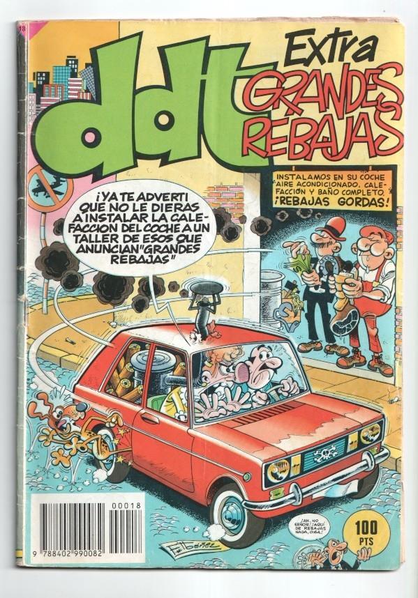 DDT extra numero 18: Grandes rebajas: Acelerador a fondo (Julio Vivas, 8 paginas)