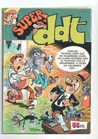 Super DDT numero 089: Un hombre por otro (T.Porto, 8 paginas)