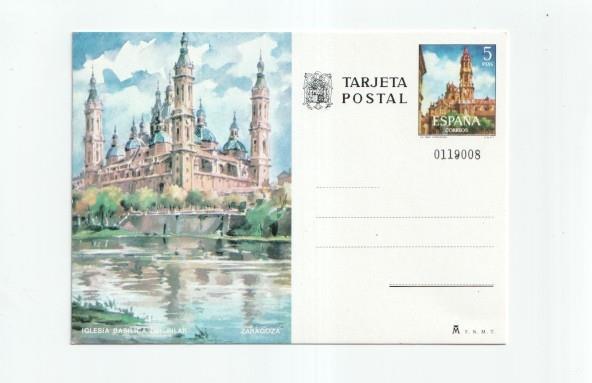 Tarjeta Postal numero 0119008: Basilica del Pilar-Zaragoza