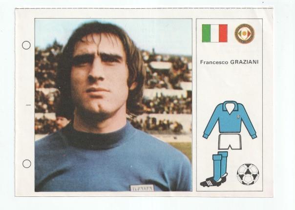 Cromo Estrellas del Mundial 82 numero 098: Francesco Graziani-Italia