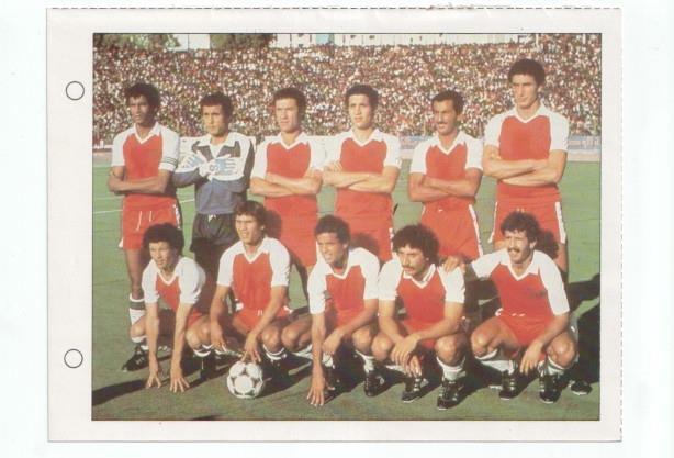 Cromo Estrellas del Mundial 82 numero 010: Seleccion de Argelia