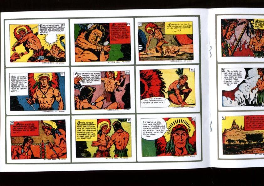 Facsimil: Album de Cromos: Sitting Bull