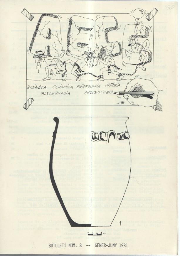 A.E.C.C. agrupacion d'estudis cientifics i culturals de premia de mar numero 8 (gener-juny 1981)