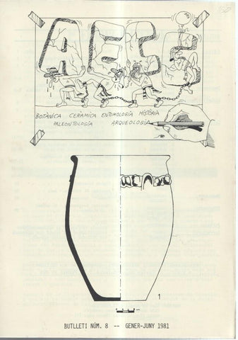 A.E.C.C. agrupacion d'estudis cientifics i culturals de premia de mar numero 8 (gener-juny 1981)