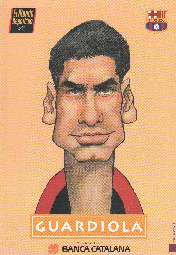 Lamina 02: Guardiola jugador del Barça
