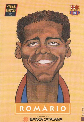 Lamina 03: Romario jugador del Barça