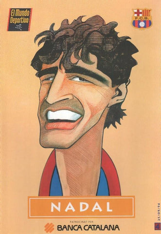 Lamina 04: Nadal jugador del Barça
