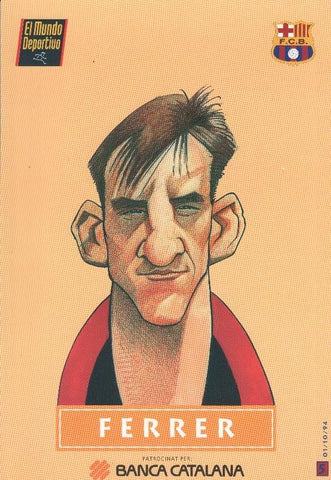 Lamina 05: Ferrer jugador del Barça