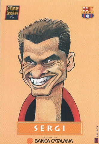 Lamina 07: Sergi jugador del Barça