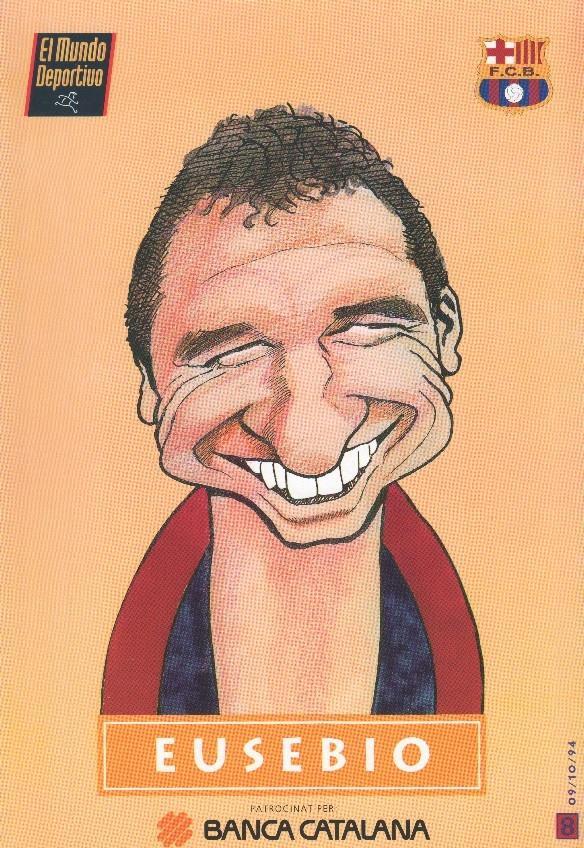 Lamina 08: Eusebio jugador del Barça