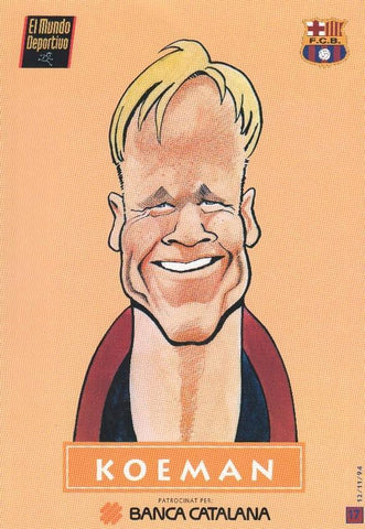 Lamina 17: Koeman jugador del Barça