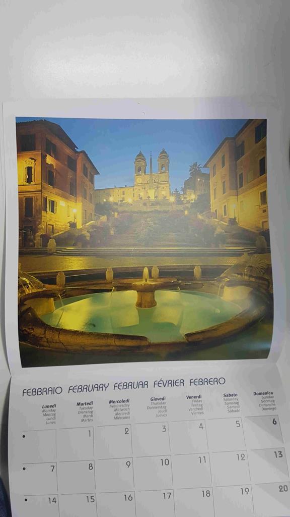 Calendario / Kalender / Calendrier / Calendar: 2011 : Rome (roma la ciudad eterna) - lamina 02