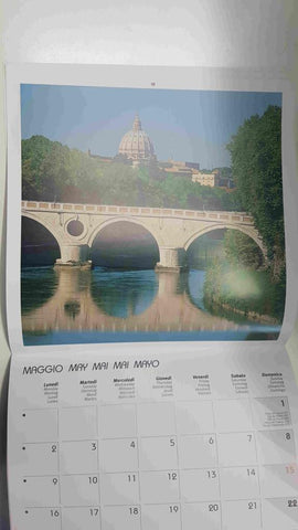 Calendario / Kalender / Calendrier / Calendar: 2011 : Rome (roma la ciudad eterna) - lamina 05, Puente Garibaldi