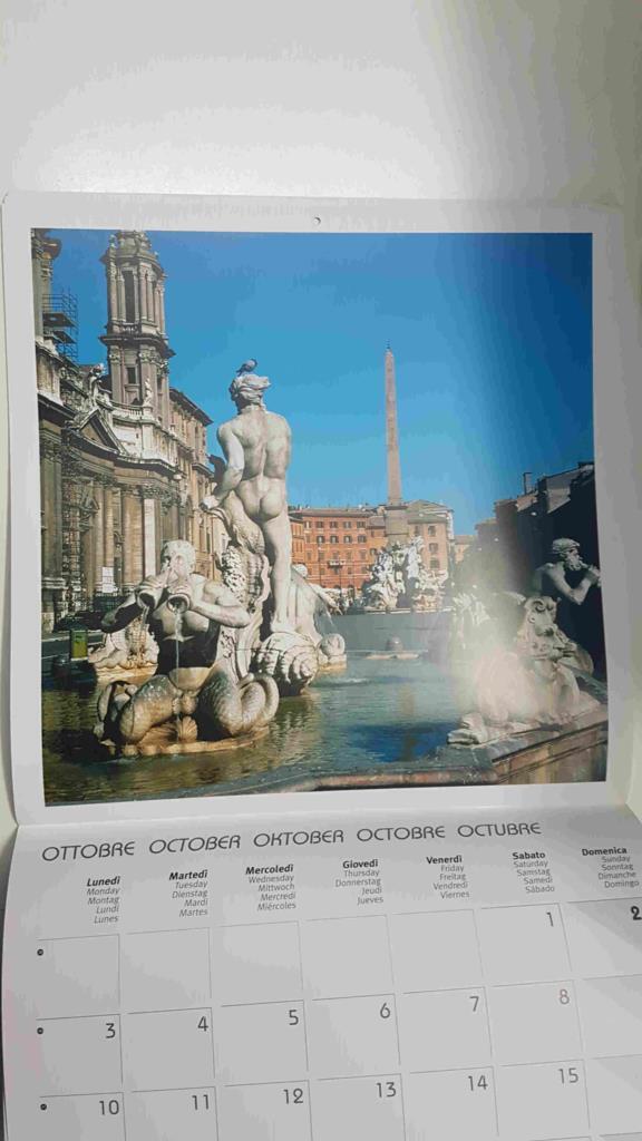 Calendario / Kalender / Calendrier / Calendar: 2011 : Rome (roma la ciudad eterna) - lamina 10